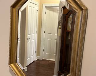 W16 - $40. Entry Mirror measures 38" x 26".