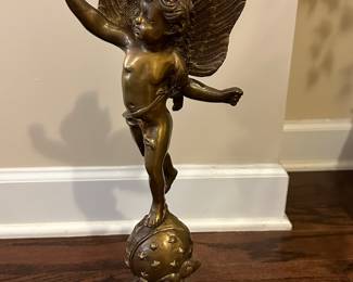 W18 - 17.5" tall metal sculpture. 