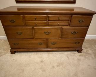 W1 - $225. Empire Furniture Dresser - Johnson City, TN. Measures 58" wide x 32" tall. 