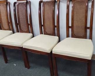 No. 4) Six Thomasville Dining Chairs - $400 (take 50% off)
