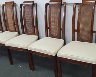 No. 4) Six Thomasville Dining Chairs - $400 (take 50% off)