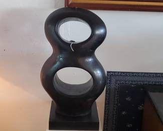 No. 23) contemporary sculpture unsigned 19" tall - $225 (Take 50% off)