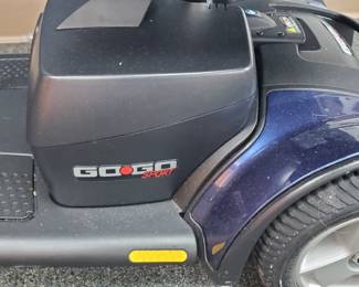 No. 29) Pride GO GO Sport 3-wheel scooter (needs a new battery) - $650 (Take 50% off)