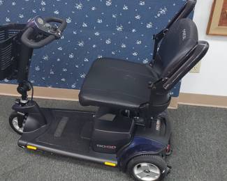 No. 29) Pride GO GO Sport 3-wheel scooter (needs a new battery) - $650 (Take 50% off)