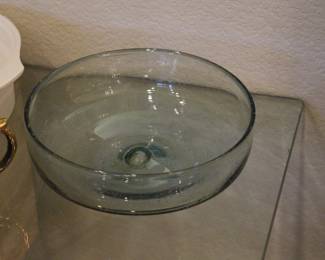 hand blown bowl