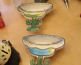 Margarita snack/condiment dishes