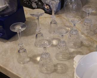 Crystal glassware
