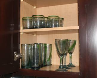 handblown glassware