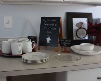 Cups Saucers Novety Signs