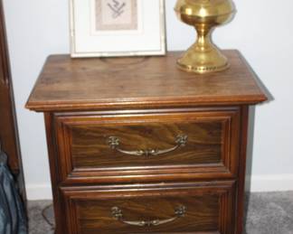 Night Stand, Art, Lamp