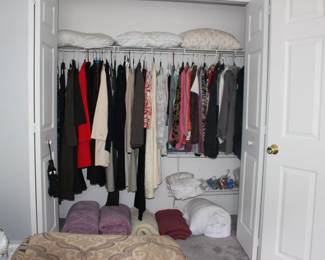 Clothing, Coats, Dresses, Pants, Blankets