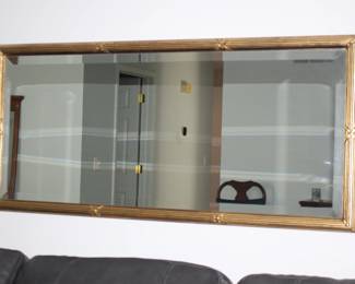 Rectangular Brass Mirror