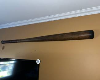 Baseball bat decor 