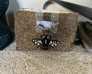 beaded purse