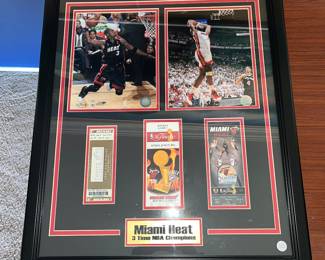 Miami Heat wall art
