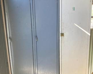 vintage metal lockers