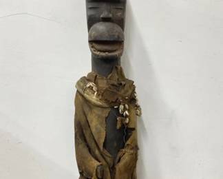 Antique african tribal statue