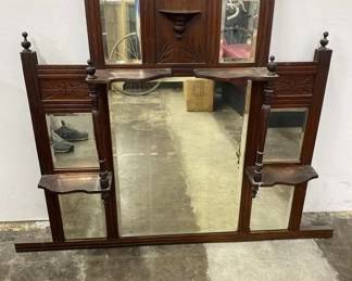 Midcentury overmantle