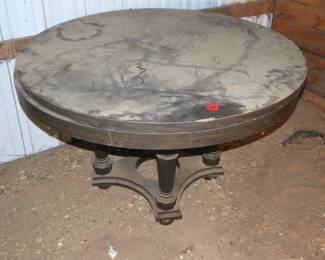 Lot 20. 40" table that converts into bumper pool and poker tables. See photos for condition