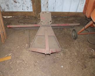 Lot 62. 5' three-point hitch blade