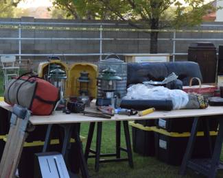 Camping gear!