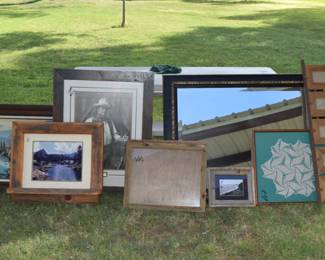 Mirrors, frames, pictures..