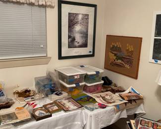 More art & craft supplies