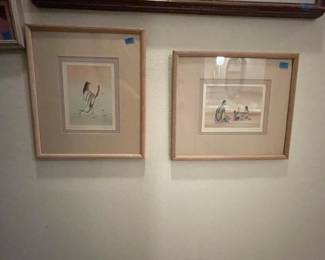 Great signed and numbered pieces