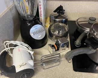 Small hand appliances and more - few items still remain