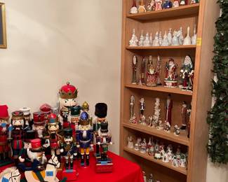 More nutcrackers and Bells and other Holiday decor - all nutcrackers are gone