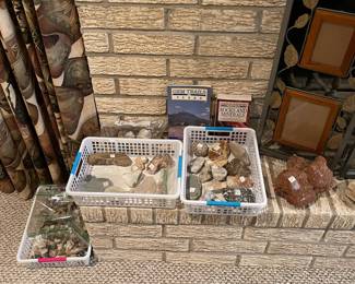 More indoor rock collection items
