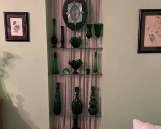 Lovely green glass