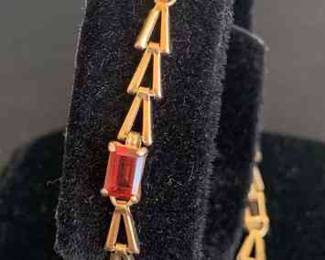 Gold Ruby bracelet