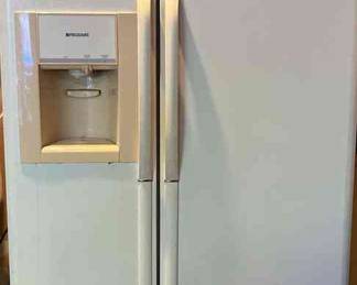 Refrigerator great for the garage. 