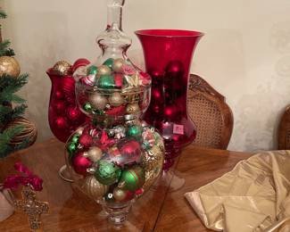 Smaller red vessel remains