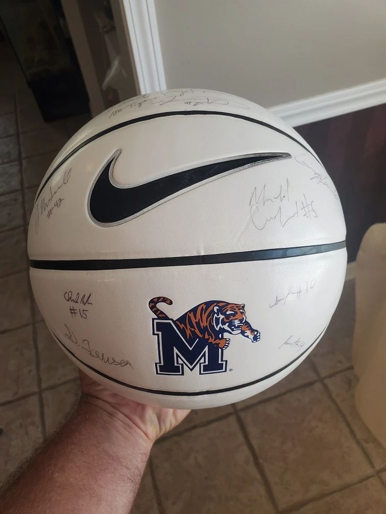 Signed Tigers basketball