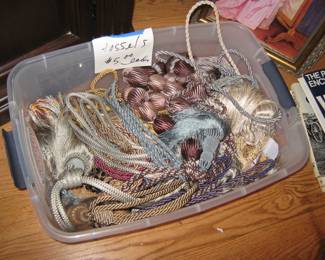 Curtain Tassel tiebacks