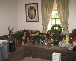 Christmas, Sectional Sofa