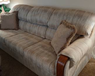 Sofa Beige has Matching Chair