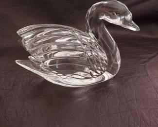 Beautiful Waterford Crystal Swan
