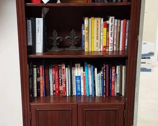 Bush Furniture Co Bookcase with Bottom Storage