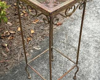 Wrought Iron Plant Stand
