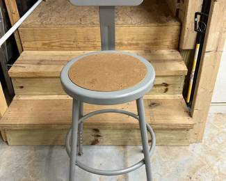 National Public Seating Work Shop Stool