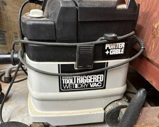 Porter Cable Tool Triggered Wet Dry Vac