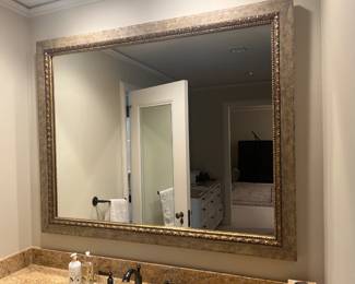 $420. Mirror 56"w x 44.5" h