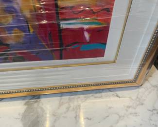 another view of Manel Anoro's signature