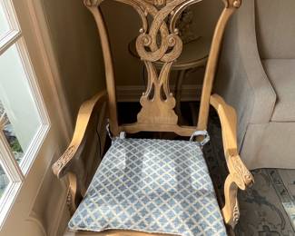 $$250. Two Captains chairs and three side chairs   Chairs  are  23"w x 21"d x 43.5"high. 18"h to seat.  