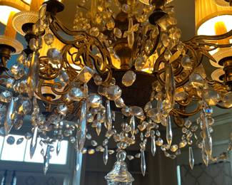 closer view with lights on