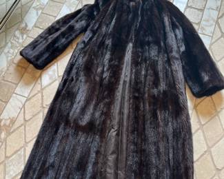 Vintage mink coat for sale during in-person shopping.  Please ask re: price but we want people to try it on and see it.