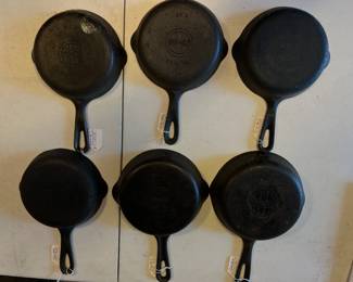 Griswold Cast Iron Skillets